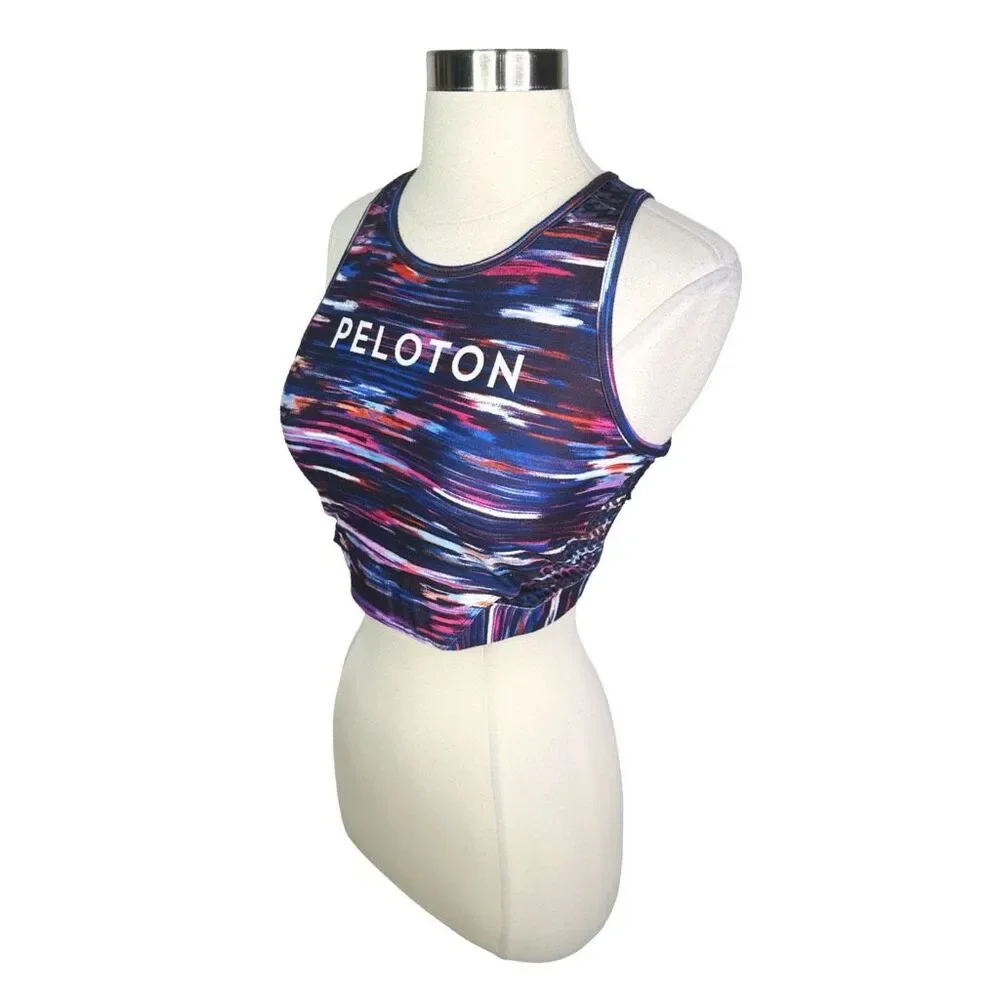 Peloton Melody High Neck Sports Bra - Size Large - Picture 3 of 6